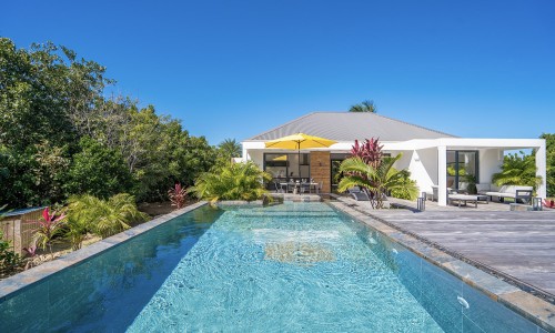 Terres-Basses - Villa 2 chambres avec piscine